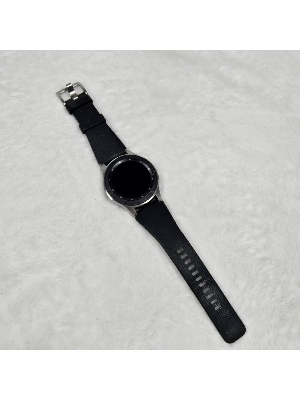 Samsung Galaxy Watch 46mm SM-R805U Silver LTE Smartwatch - WATCH ONLY UNTESTED